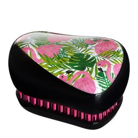 Гребінець Tangle Teezer (зелені листочки з фламінго), фото 