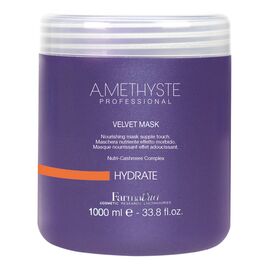 Маска для сухого і пошкодженого волосся Farmavita Amethyste Hydrate Velvet Mask, 1000 мл, фото 