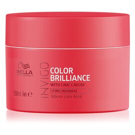 Маска для фарбованого, нормального та тонкого волосся Wella Professionals Invigo Color Brilliance Vibrant Color Mask, 150 мл, фото 