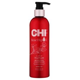 Кондиціонер для фарбованого волосся CHI Rose Hip Oil Color Nurture Protecting Conditioner, 340 мл, Об'єм: 340 мл, фото 