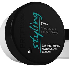 Гума для креативного моделювання зачіски Profistyle Hair Styling Gum Extra Strong Hold, 80 мл, фото 