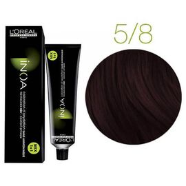 Фарба без аміаку L'Oreal Professionnel Inoa 5.8, Світлий шатен мокко, 60 мл, Номер краски: 5.8, фото 