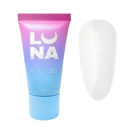 Полігель для нарощування LUNA Poly Gel №2, 30 мл, Вид акрігелю: Густий, Номер: 2, фото 