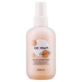 Спрей-кондиціонер з аргановою олією Inebrya Ice Cream Pro Age 2-Phase Conditioner Argan Oil, 200 мл, фото 