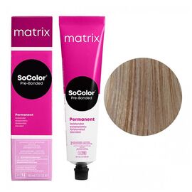 Стійка фарба для волосся Matrix SoColor Pre-Bonded 10SP, Дуже-дуже Світлий  Блондин Сріблястий Перлинний, 90 мл, Номер краски: 10SP, фото 