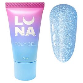 Полігель для нарощування LUNA Poly Gel № 17, 30 мл, Вид акрігелю: Густий, Номер: 17, фото 
