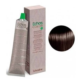 Крем-фарба для волосся Echosline Echos Color Colouring Cream,  5.0 ICE Натуральний холодний світлий каштан, 100 мл, Номер краски: 5.0 ICE, фото 
