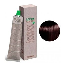 Крем-фарба для волосся Echosline Echos Color Colouring Cream, 5.7 Коричневий світлий каштан, 100 мл, Номер краски: 5.7, фото 