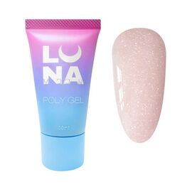 Полігель для нарощування LUNA Poly Gel № 15, 30 мл, Вид акрігелю: Густий, Номер: 15, фото 