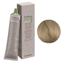 Крем-фарба для волосся Echosline Echos Color Colouring Cream,  9.0 ICE Натуральний холодний ультрасвітлий блонд, 100 мл, Номер краски: 9.0 ICE, фото 