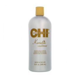 Відновлювальний кератиновий кондиціонер для волосся Chi Keratin Reconstructing Conditioner, 946 мл., Об'єм: 946 мл, фото 