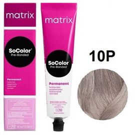 Стійка фарба для волосся Matrix SoColor Pre-Bonded 10Р, Дуже-дуже Світлий Перлинний Блондин, 90 мл, Номер краски: 10Р, фото 