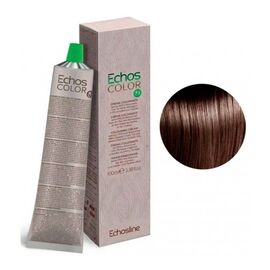 Крем-фарба для волосся Echosline Echos Color Colouring Cream, 7.7 COLD Холодний коричневий середній блонд, 100 мл, Номер краски: 7.7 COLD, фото 