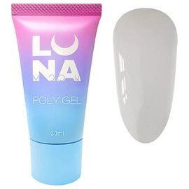 Полігель для нарощування LUNA Poly Gel № 4, 30 мл, Вид акрігелю: Густий, Номер: 4, фото 