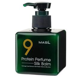 Незмивний бальзам з протеїнами для пошкодженого волосся Masil 9 Protein Perfume Silk Balm, 180 мл, фото 