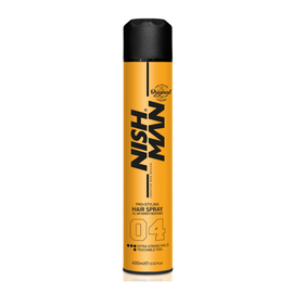 Спрей для фіксаціі волосся Nishman Hair Spray Extra Strong Hold, 400 мл, фото 