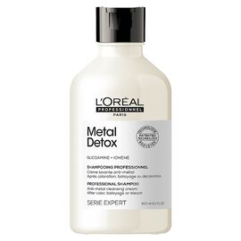 Шампунь проти ламкості та небажаної зміни кольоруL'Oreal Professionnel Serie Expert Metal Detox Anti-metal Cleansing Cream Shampoo,300м, фото 