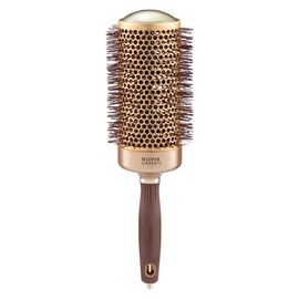Брашинг Olivia Garden Expert Blowout Speed Wavy Bristles Gold Brown 65mm, фото 