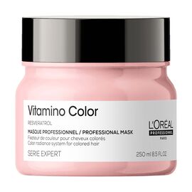 Маска L'Oreal Professionnel Serie Expert Vitamino Color Resveratrol Mask для захисту та збереження кольору фарбованого волосся, 250 мл, Об'єм: 250 мл, фото 