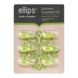 Вітаміни для волосся "Живлення і м'якість Балі" Ellips Hair Vitamin Balinese Essential Oil Nourish & Soften,6*1 мл, фото 