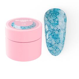 Блискітки для нігтів Bubble Gel №3 5ml, Колекція гелів: Bubble Gel, Номер: 3, фото 