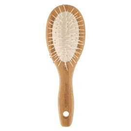 Масажна щітка для волосся Olivia Garden Bamboo Touch Detangle Nylon XS, фото 