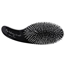 Щітка масажна Olivia Garden Kidney Brush Care&Style, чорна, фото 