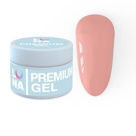 Гель для нарощування Luna Premium Gel №13 (15ml), Об'єм: 15 мл, Колекція гелів: Premium Gel, Номер: 13, фото 