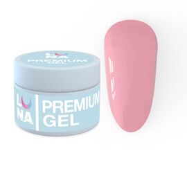 Гель для нарощування Luna Premium Gel №17 (30ml), Об'єм: 30 мл, Колекція гелів: Premium Gel, Номер: 17, фото 