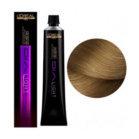 Безаміачна напівперманентна фарба для волосся L'Oreal Professionnel Dia Light 8.3, Світлий блондин золотистий, 50 мл, Номер краски: 8.3, фото 