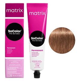 Стійка фарба для волосся Matrix SoColor Pre-Bonded 7Bc, Блондин Коричнево- Мідний, 90 мл, Номер краски: 7Bc, фото 