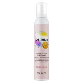 Мус-кондиціонер для надання об'єму тонкому волоссю Inebrya Ice Cream Pro-Volume Mousse Conditioner, 200 мл, фото 