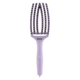 Щітка Olivia Garden FINGERBRUSH Care Iconic Boar&Nylon Lavender M, фото 