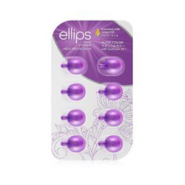 Вітаміни для волосся "Сяйво кольору" Ellips Hair Vitamin Nutri Color With Triple Care,8*1 мл, Об'єм: 8*1 мл, фото 