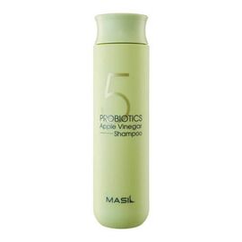 М'який безсульфатний шампунь з проботіками і яблучним оцтом Masil 5 Probiotics Apple Vinegar Shampoo, 300 мл, фото 