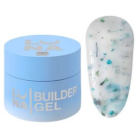 Гель для нарощування Luna  Flower Gel №3 (15ml), Об'єм: 15 мл, Колекція гелів: Flower Gel, Номер: 3, фото 