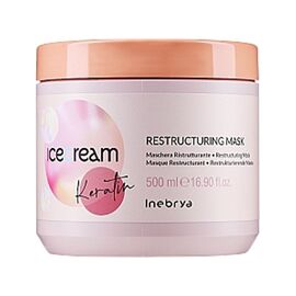 Маска відновлююча з кератином Inebrya Keratin Restructuring Mask, 500 мл, Об'єм: 500 мл, фото 