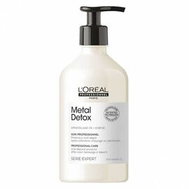 Крем-гель для попередження металевих накопичень у волоссі L'Oreal Professionnel Metal Detox Conditioner, 500 мл, фото 