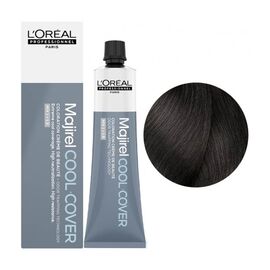 Стійка фарба для волосся L'Oreal Professionnel Majirel Cool Cover 5,Світлий шатен, 60 мл, Об'єм: 60 мл., Номер краски: Cool Cover 5, фото 