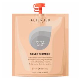 Тонуючий кондиціонер Сріблясте мерехтіння Alter Ego Passion Color Mask Silver Shimmer, 50мл, Об'єм: 50 мл, фото 
