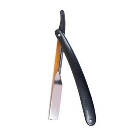 Бритва небезпечна під половинку леза Nishman EASY USE Push Razor чорна, фото 
