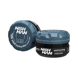Матова паста для укладання волосся  Nishman Hair Styling Wax Fibre Matte M9, 100 мл, фото 