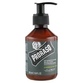 Шампунь для бороди Proraso Cypress & Vetyver Beard Wash, 200 ml, фото 