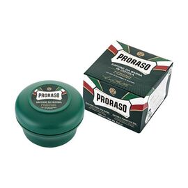 Мило для гоління освіжаюче Евкаліпт та Ментол Proraso Shaving soap in a jar Refreshing Eucalyptus & Menthol, 150 ml, фото 