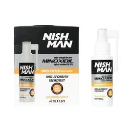 Набір для росту волосся з міноксидилом Nishman Minoxidil 5% , 60мл*6шт, фото 