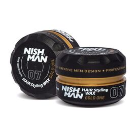 Віск для стилізації волосся Nishman Hair Wax 07 Gold One, 150 мл, Об'єм: 150 мл, фото 