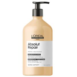 Кондиціонер L'Oreal Professionnel Serie Expert Absolut Repair Gold Quinoa + Protein Conditioner для пошкодженого волосся,750 мл, Об'єм: 750 мл, фото 