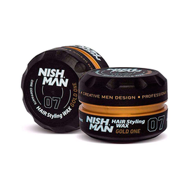 Віск для укладання волосся  Nishman Hair Styling Wax 07 Gold One, 100 мл, Об'єм: 100 мл, фото 