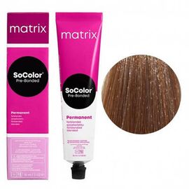 Стійка фарба для волосся Matrix SoColor Pre-Bonded 8M, Світлий Блондин Мокка, 90 мл, Номер краски: 8M, фото 
