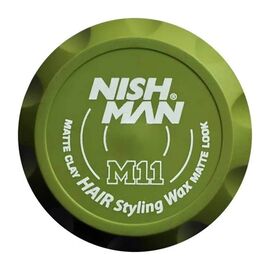 Матова глина для укладки волосся Nishman Matte Clay M11, 150 мл, фото 